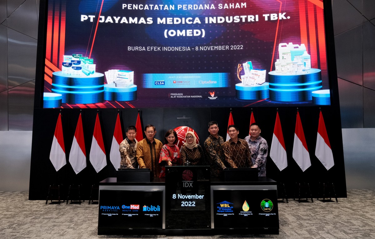 Resmi Melantai di Bursa, OneMed Perkuat Entitas Alat Kesehatan