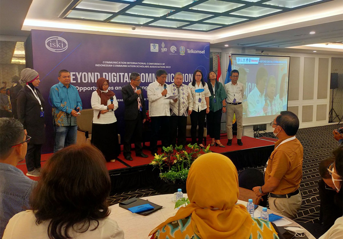 Ikatan Sarjana Komunikasi Indonesia menggelar konferensi nasional di Surabaya (Foto: Fahrizal Tito/jatimnow.com)