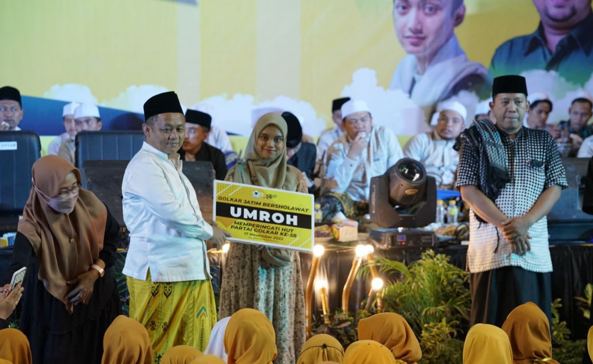 Golkar Jatim Bersholawat Dihujat Netizen, Sarmuji Beri Tanggapan Santai