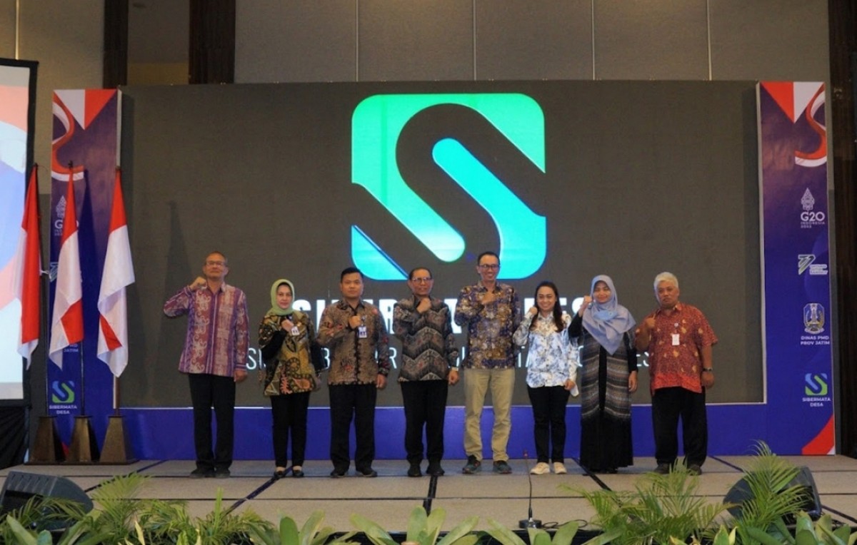 DPMD Jatim saat melaunching Sibermata Desa di Hotel Royal Tulip, Surabaya (Foto: Dok Ni'am Kurniawan/jatimnow.com)