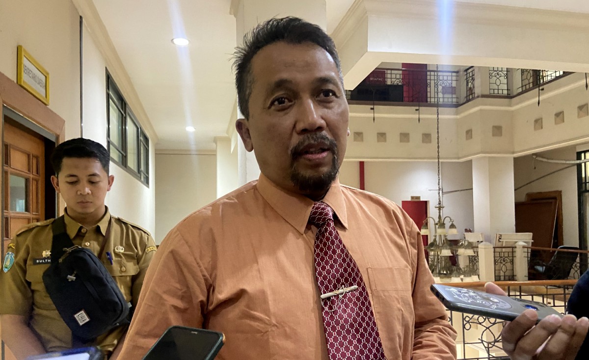 Sekda Kabupaten Ponorogo, Agus Pramono. (foto: Mita Kusuma/jatimnow.com)