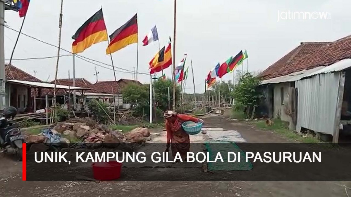 Video: Unik, Kampung Gila Bola di Pasuruan