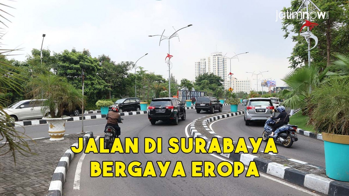 Video: Jalan di Surabaya Bergaya Eropa