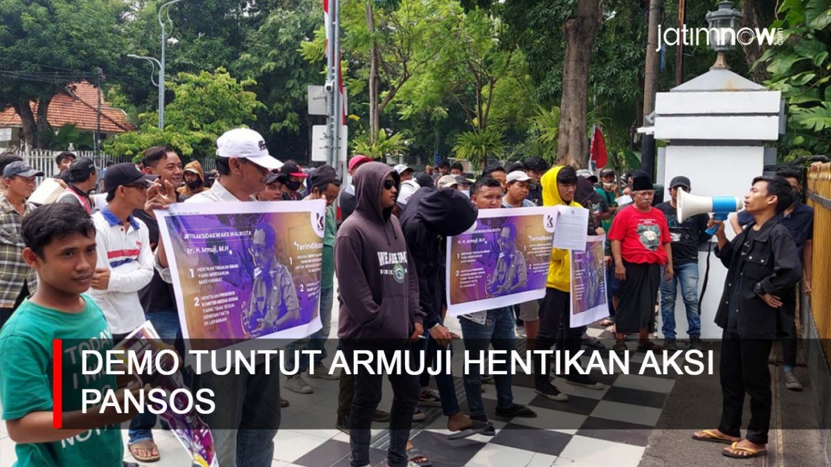Video: Demo Tuntut Armuji Hentikan Aksi Pansos