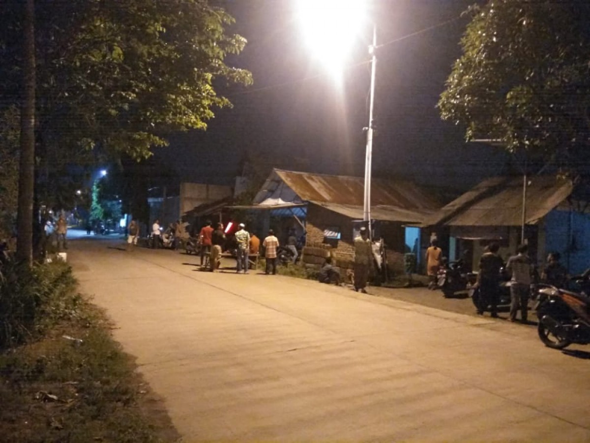 Rumah korban di Mojosari, Mojokerto (Foto-foto: Achmad Supriyadi/jatimnow.com)