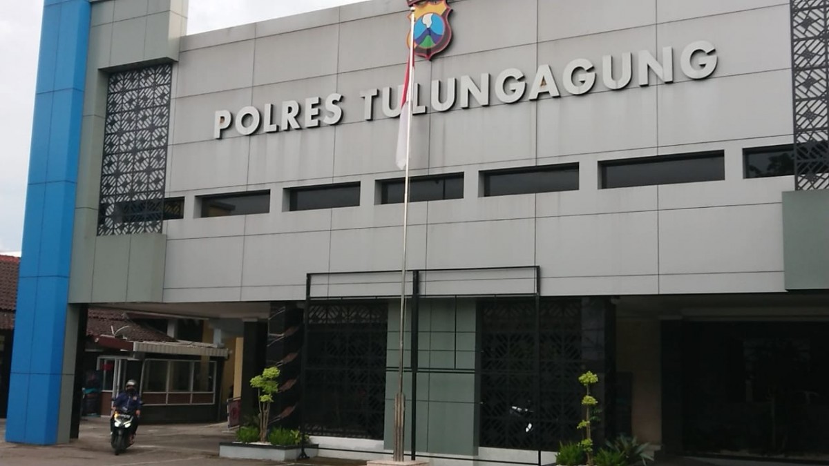 Mapolres Tulungagung (Foto: Bramanta Pamungkas/jatimnow.com)