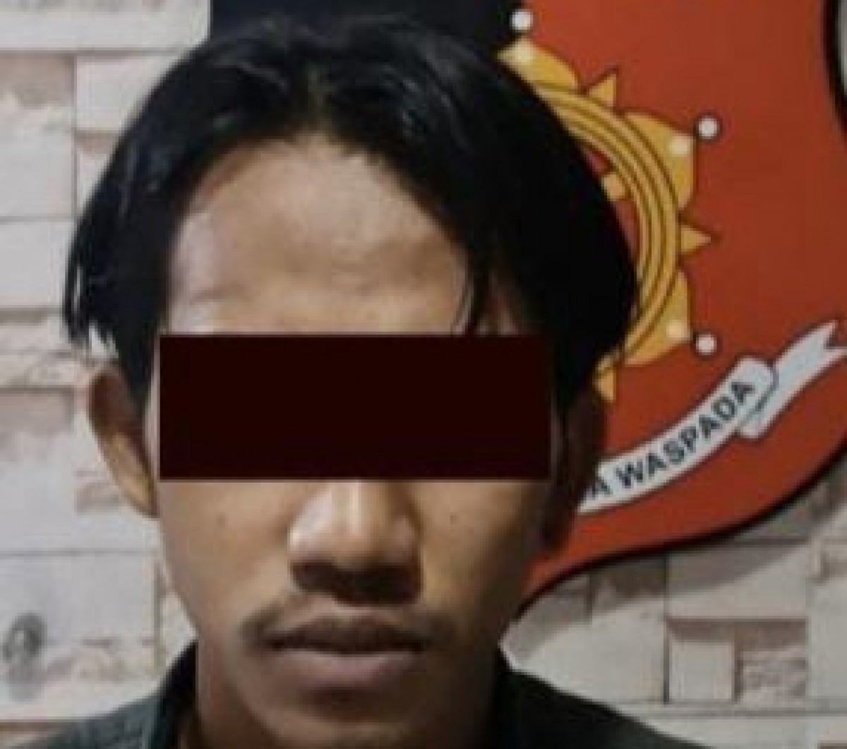 Pelaku begal motor yang dihajar massa. (foto: Polsek Krembangan for jatimnow.com).