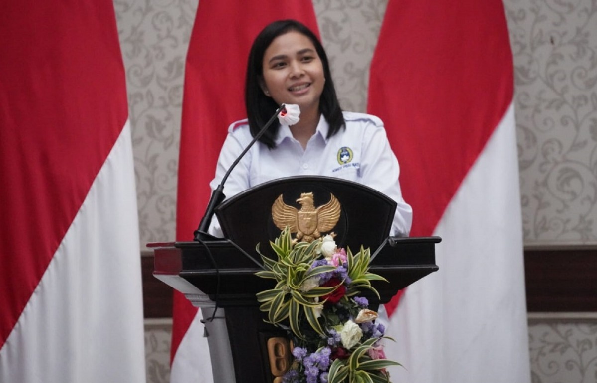 Ketum Askot Kota Batu, Ganisa Pratiwi Rumpoko. (Foto: Galih Rakasiwi/jatimnow.com)