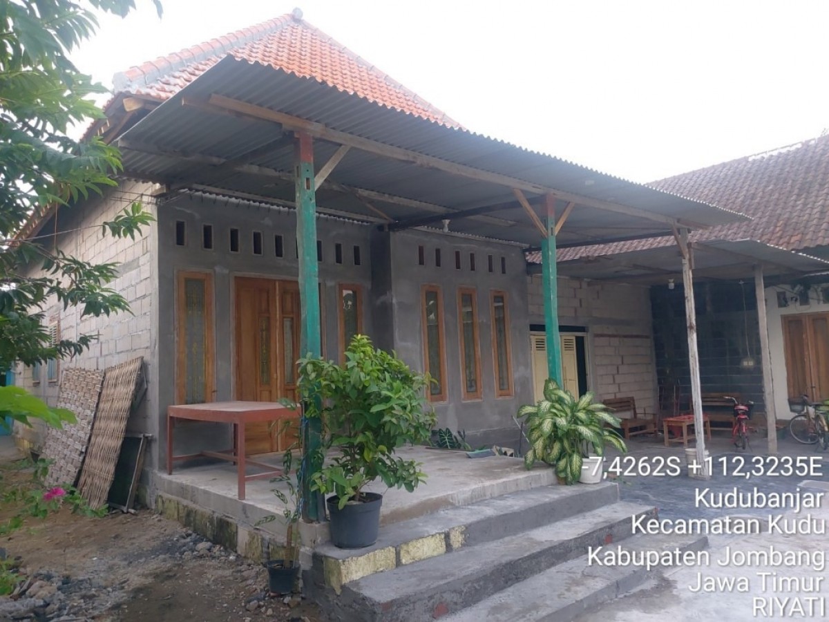 Rehab rumah tak layak huni (RTLH) di Desa Katemas, Kecamatan Kudu, Jombang.(Foto-foto: Dinas Perkim Jombang)