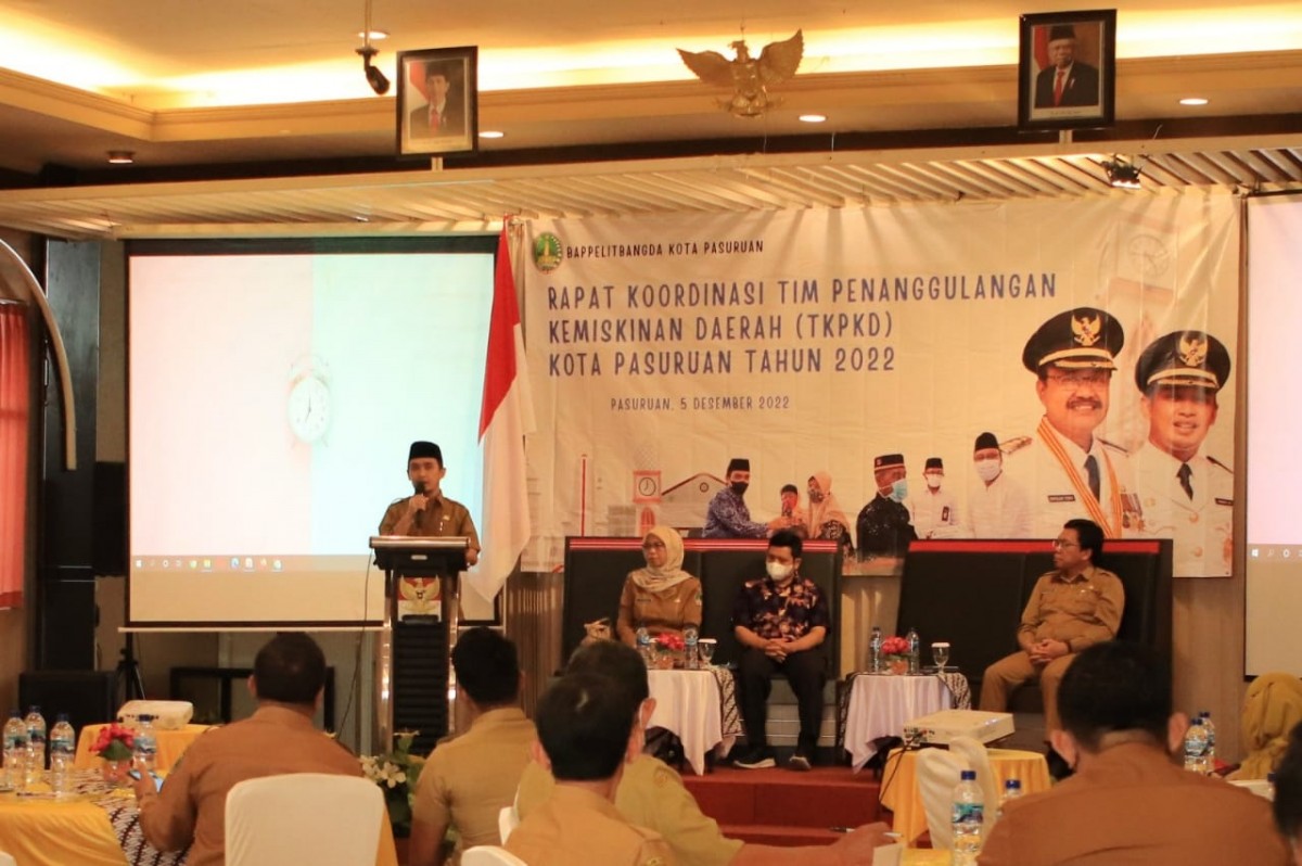 Rakor penanggulangan kemiskinan ekstrem 2024 (Foto: Humas Pemkot Pasuruan)