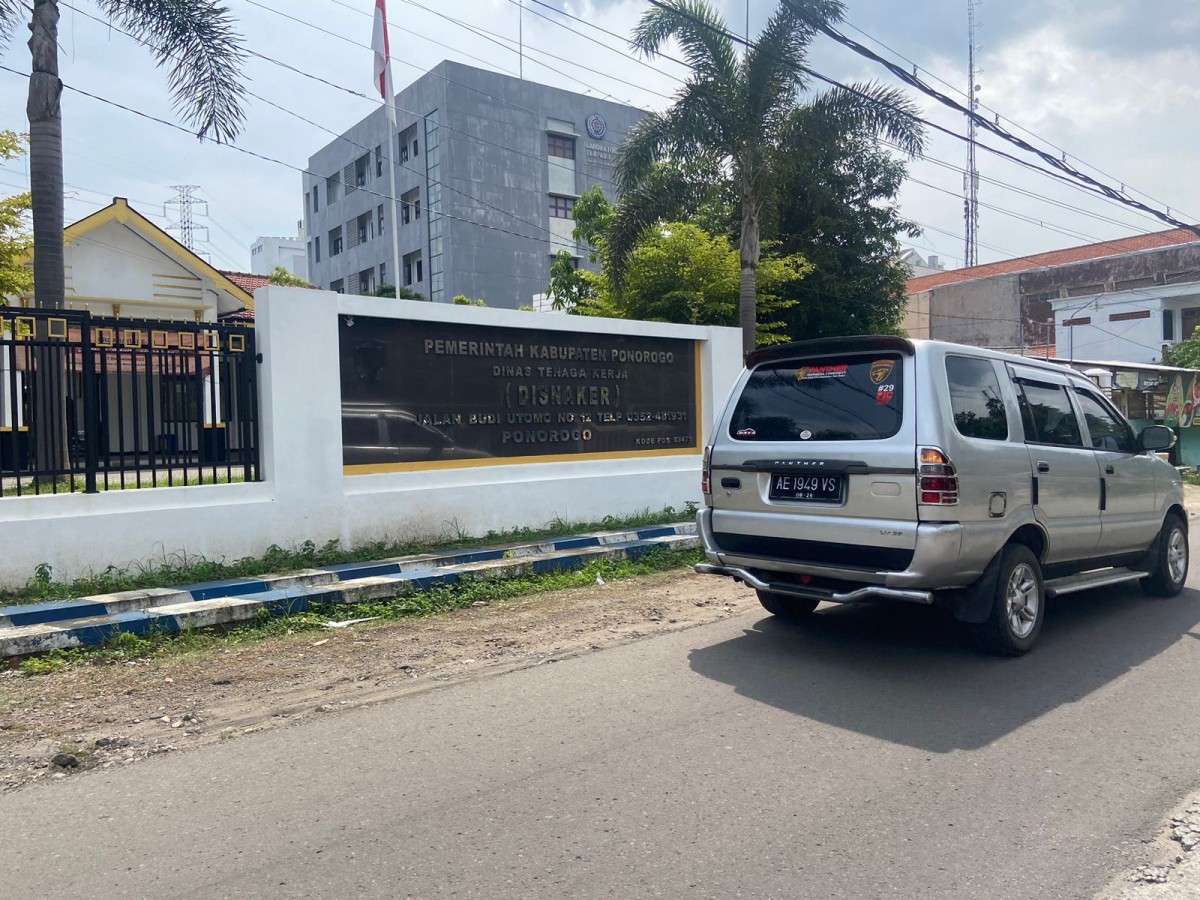 Kantor Diskaner Ponorogo. (Foto: Ahmad Fauzani/jatimnow.com)