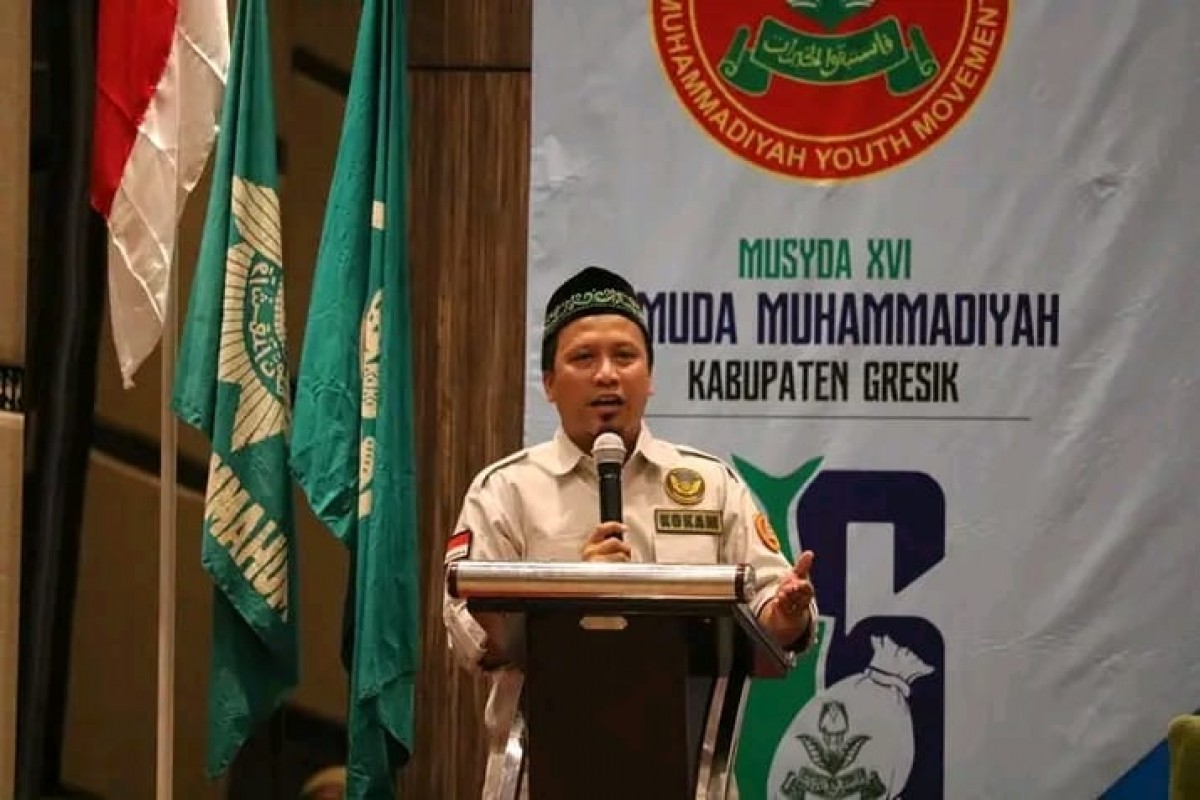 Pimpinan Wilayah Pemuda Muhammadiyah (PWPM) Jatim, Ainul Muttaqin. (Mas for jatimnow.com)