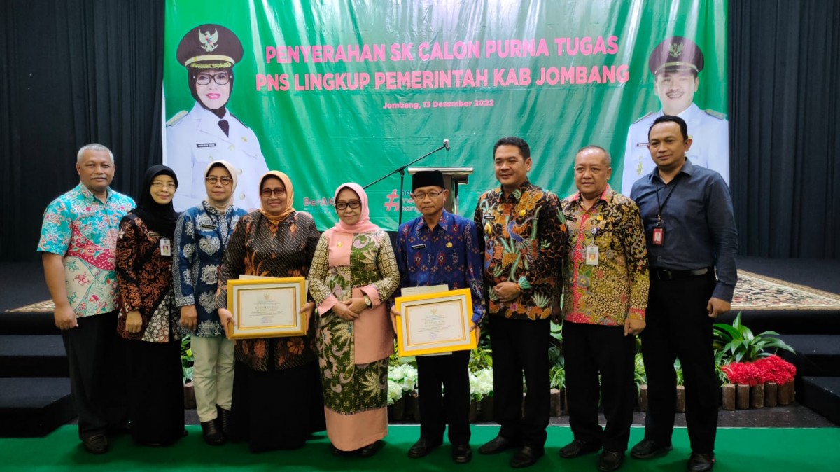 Puluhan ASN Pemkab Jombang Pensiun