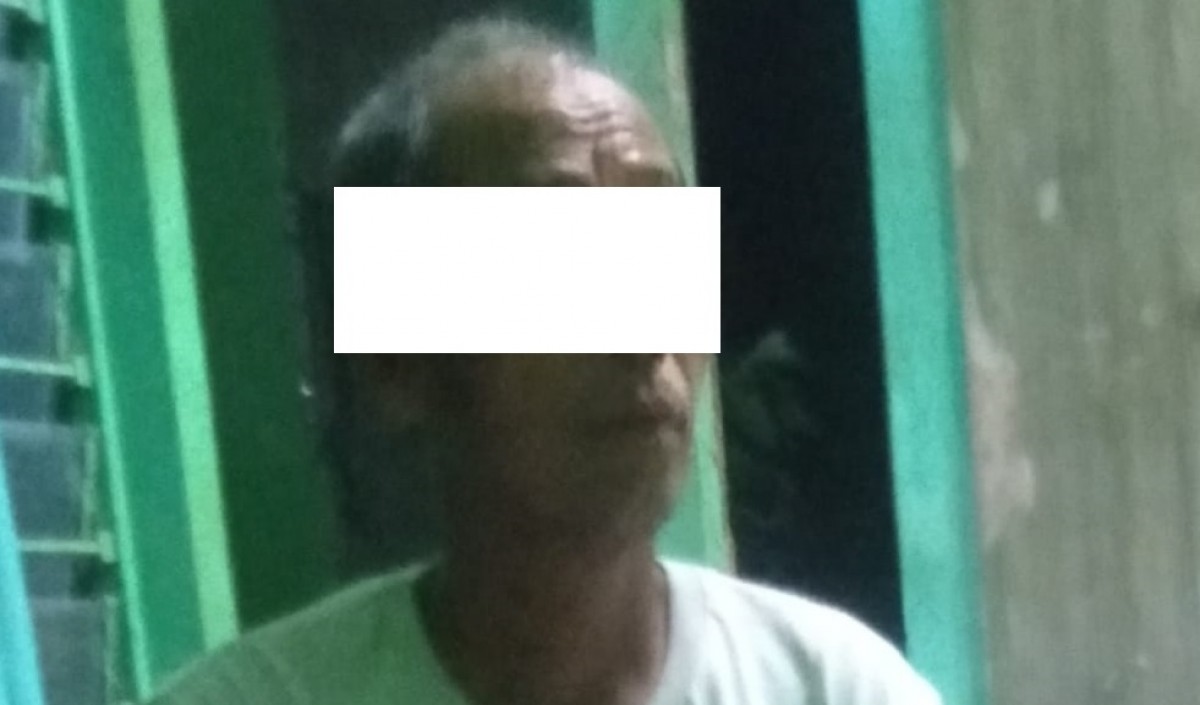 Tersangka pelaku SK. (Foto: Suparno for jatimnow.com)