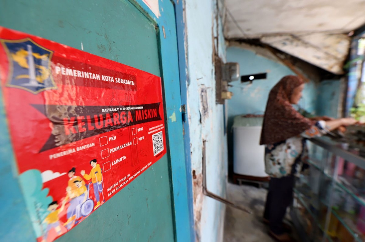 Angka kemiskinan di Kota Surabaya mengalami penurunan 83,1 persen. (Foto: Humas Pemkot Surabaya for jatimnow.com)