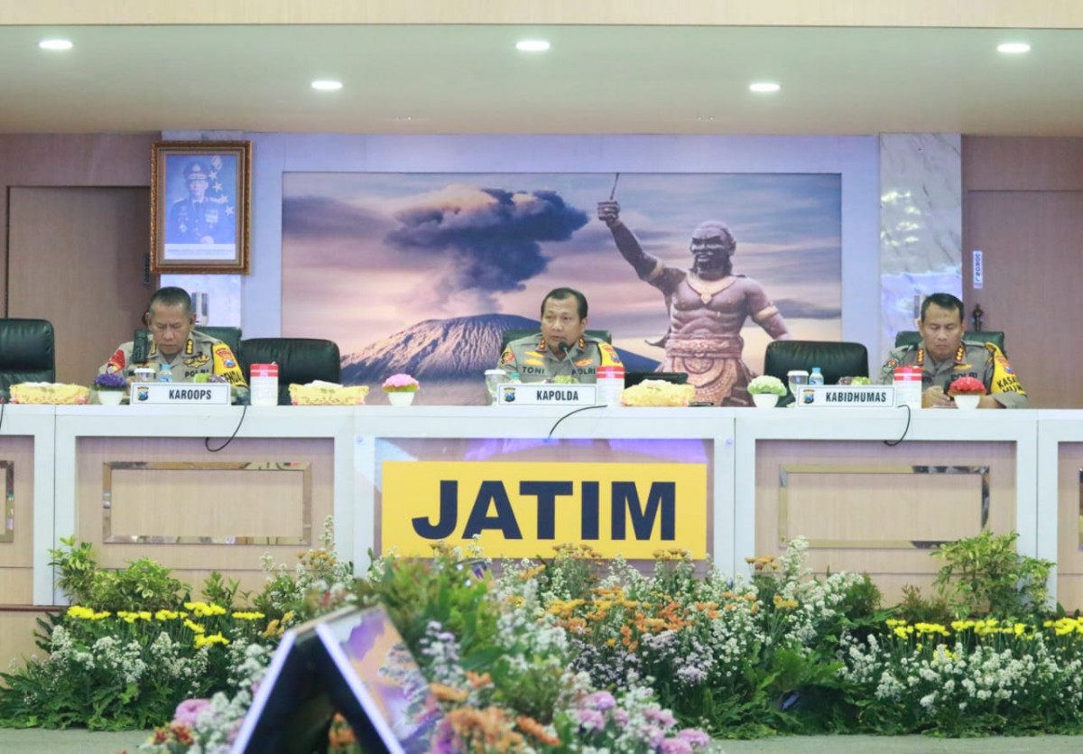 Kapolda Jatim, Irjen Pol Toni Harmanto. (foto: Zain Ahmad/jatimnow.com)
