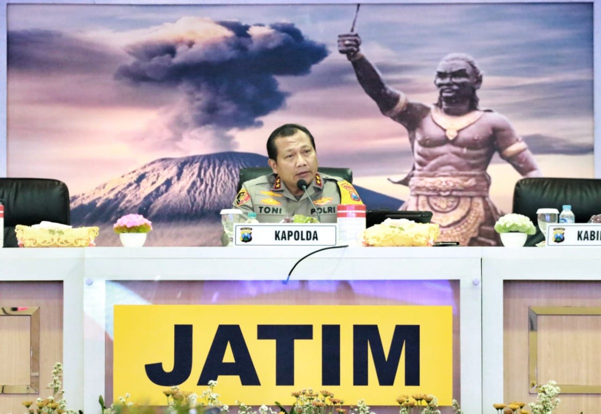 Kapolda Jatim, Irjen Pol Toni Harmanto. (foto: Zain Ahmad/jatimnow.com)
