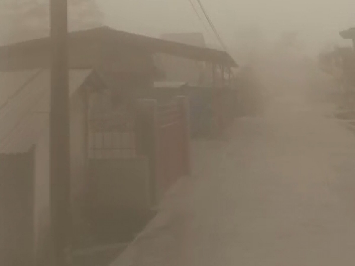 Erupsi Semeru, Gladak Perak Dipenuhi Material Vulkanik