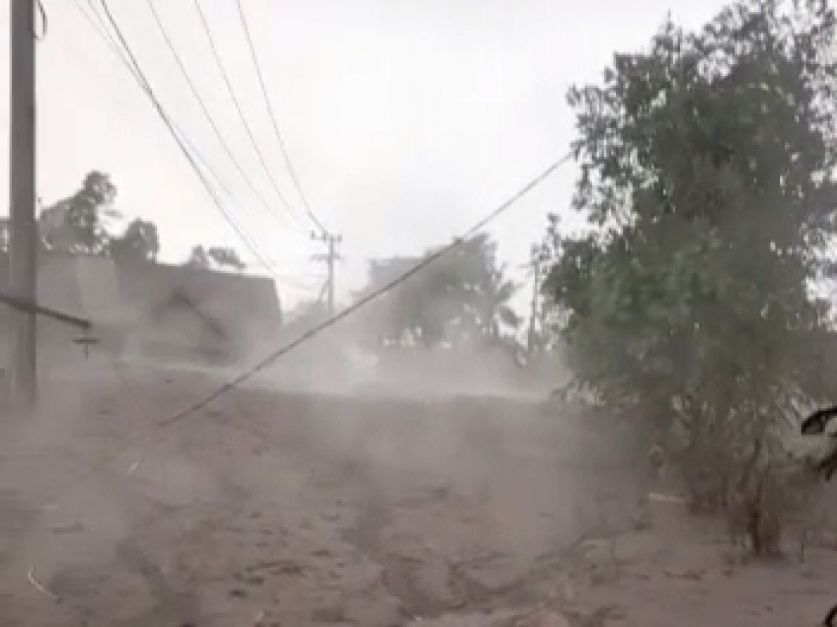 Dusun Kajarkuning, Desa Sumberwuluh, Kecamatan Candipuro Lumajang, terkini (Foto: Atok for jatimnow.com)