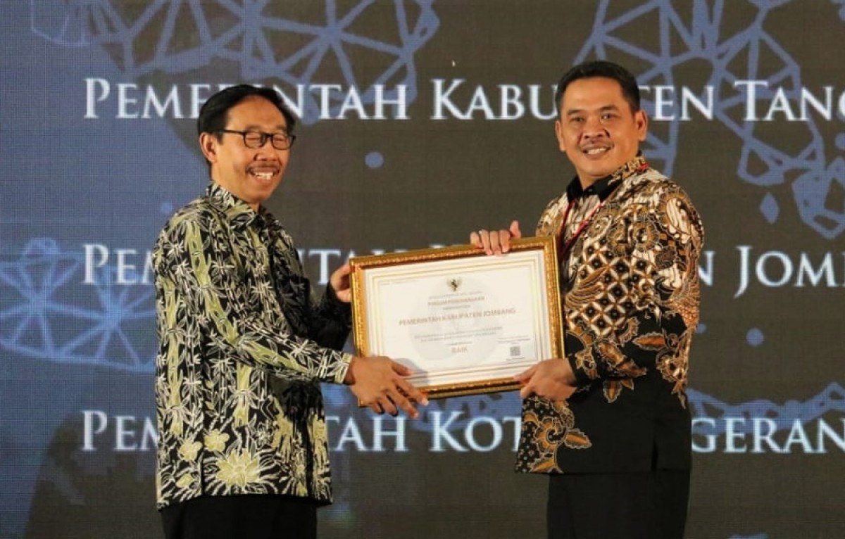 Pemkab Jombang Raih Anugerah Meritokrasi 2022, Ini Kategorinya