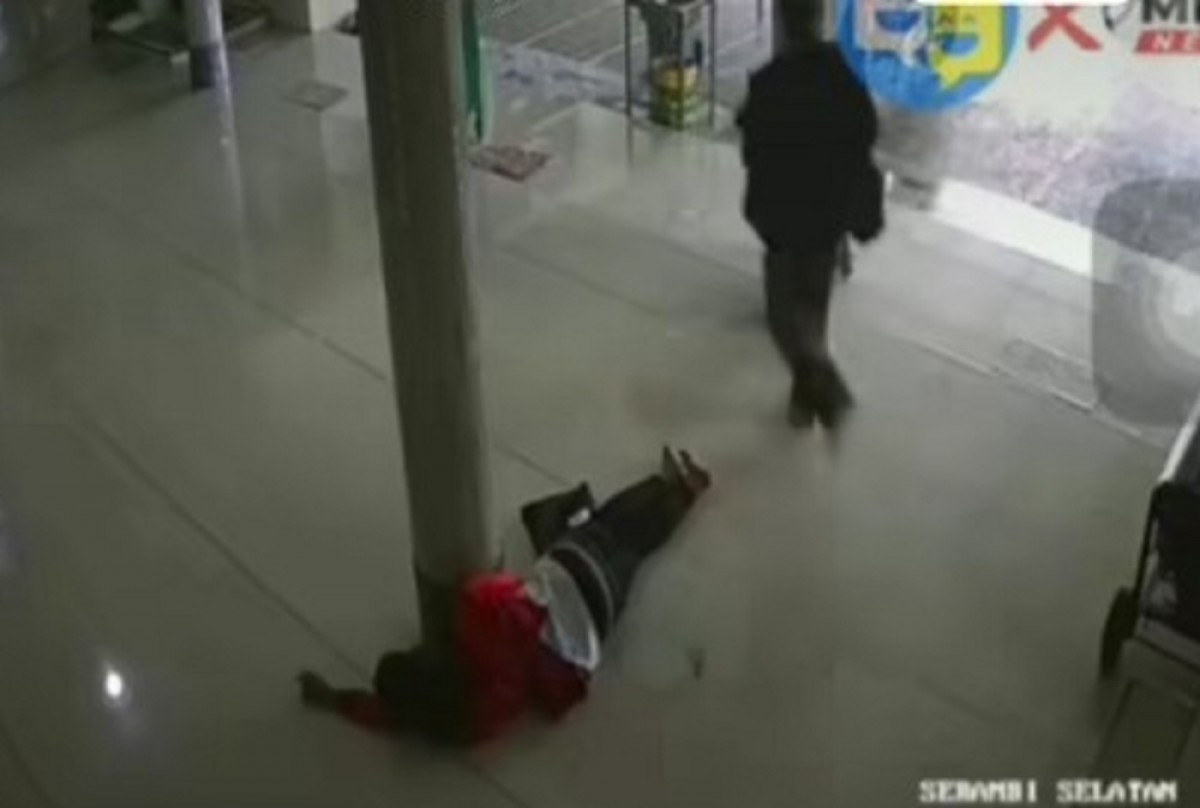 Tangkapan layar video yang beredar di media sosial.