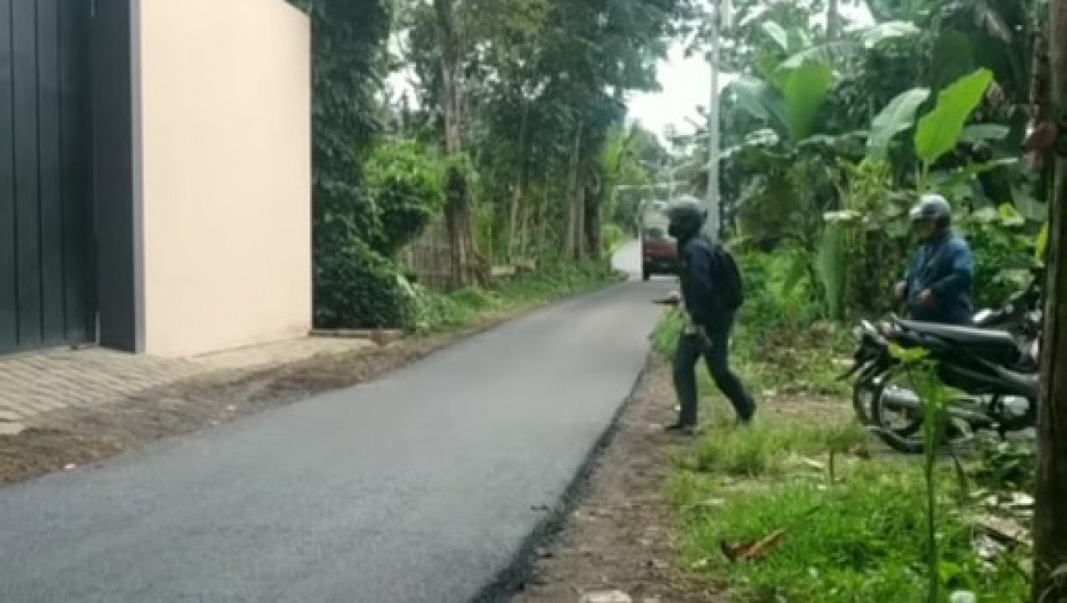 Lokasi perampasan. (Foto: tangkapan layar video Malang Sat Set)