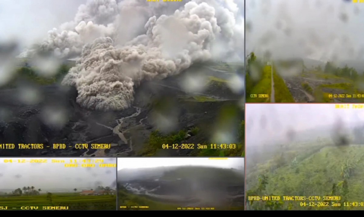 Gunung Semeru Erupsi, Status Naik Level Awas