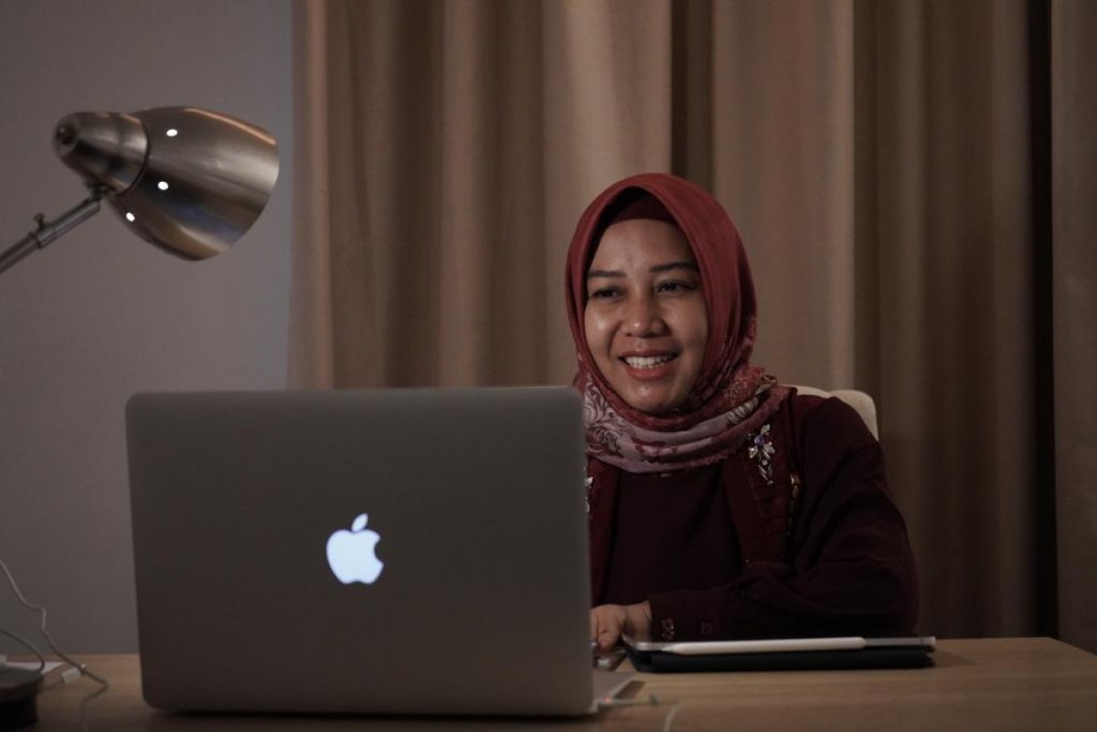 Wali Kota Mojokerto Ika Puspitasari saat wawancara KIP Award. (Foto: Diskominfo Kota Mojokerto for jatimnow.com)