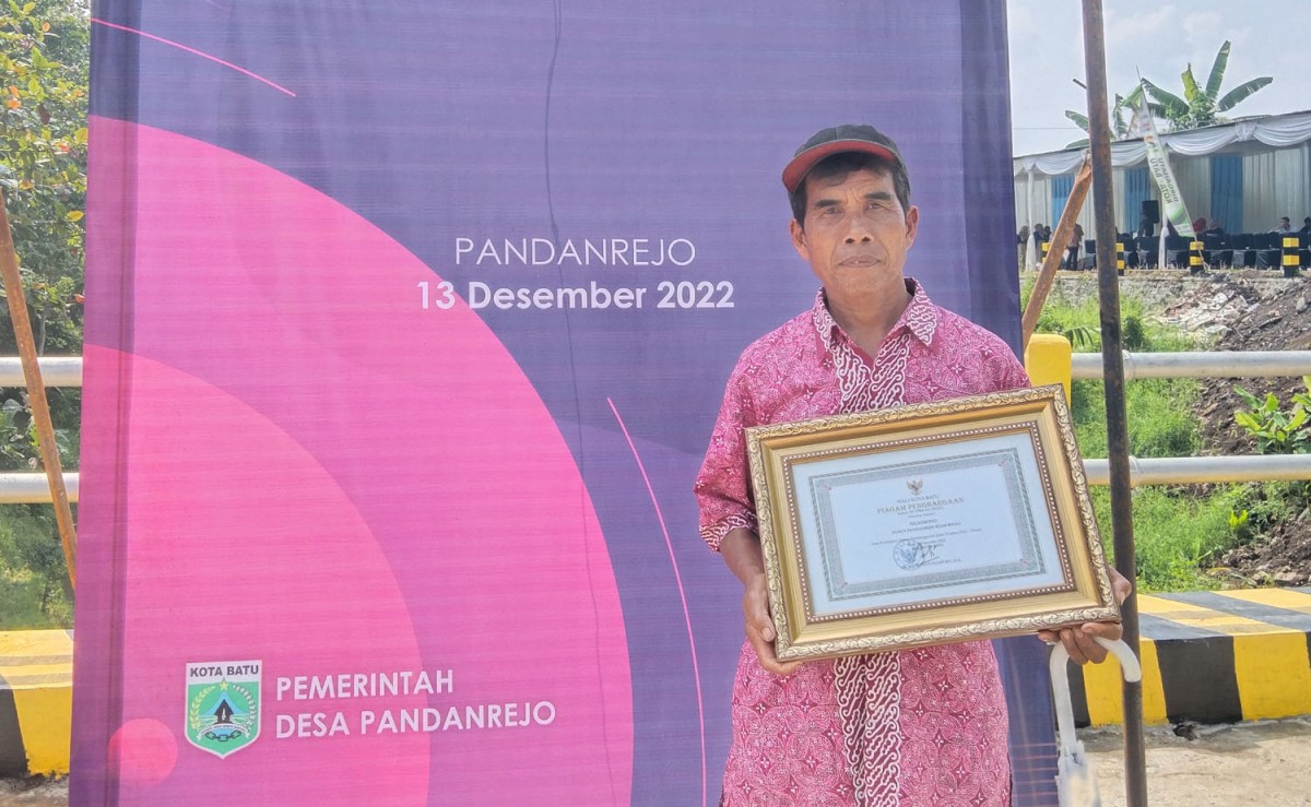 Kisah Ngadiono Rela Hibahkan Tanah Jadi Jalan Penghubung Antar Desa di Kota Batu