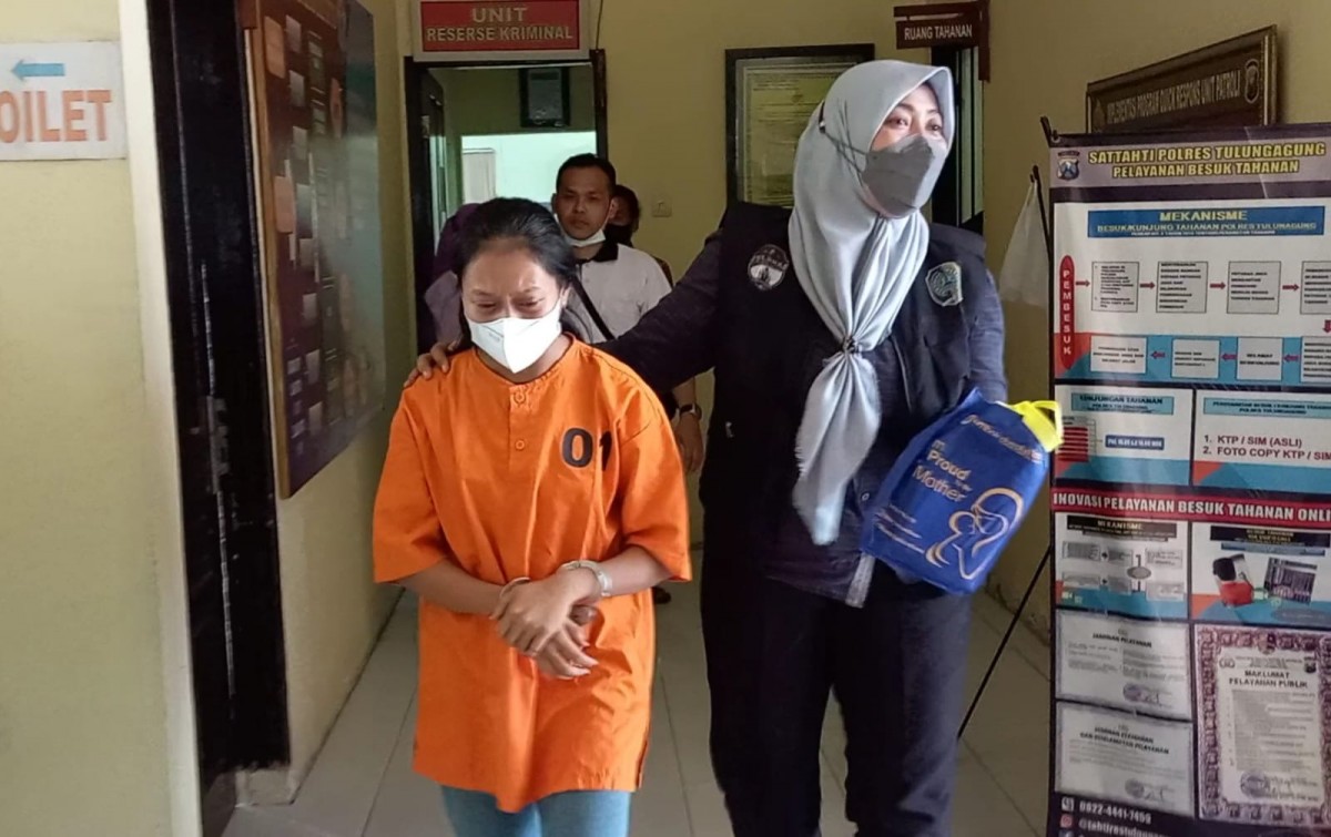 TR harus meringkuk dua tahun. (foto: Malik for jatimnow.com)