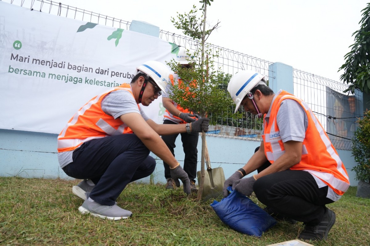 SPTP Tanam Ribuan Pohon di Area Terminal Peti Kemas
