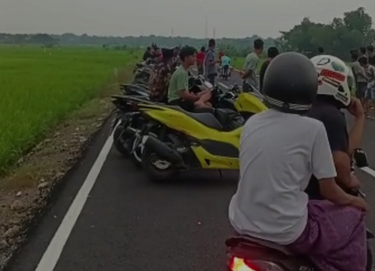 Sedih, Jalan Lingkar Selatan Sampang Dijadikan Arena Balap Liar