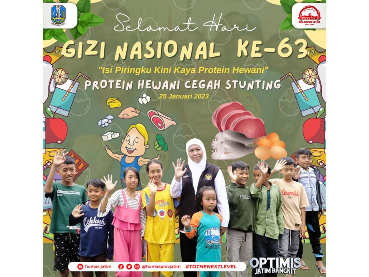 Hari Gizi Nasional 2023 (Foto: Humas Pemprov Jatim)