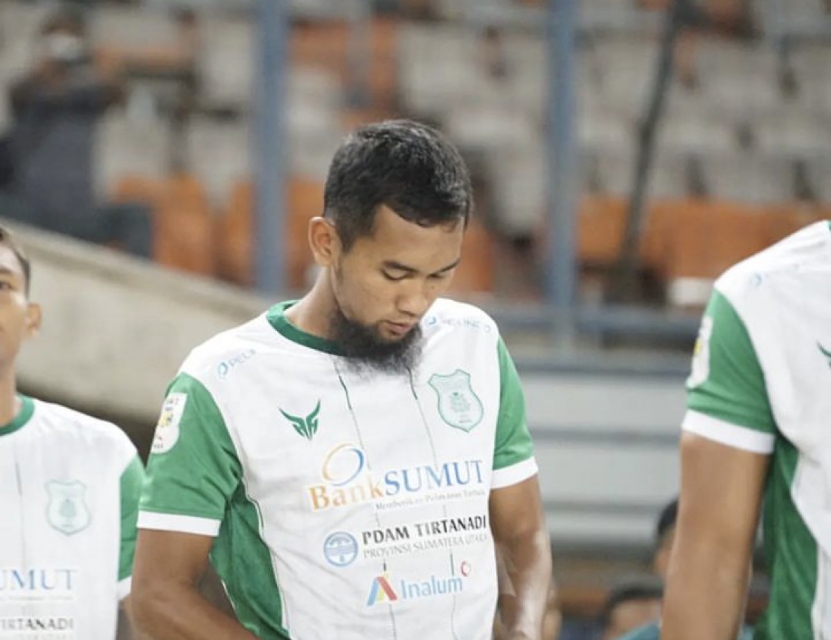 Beni Oktovianto saat berseragam PSMS Medan. (Foto: Instagram @benioktovianto82)