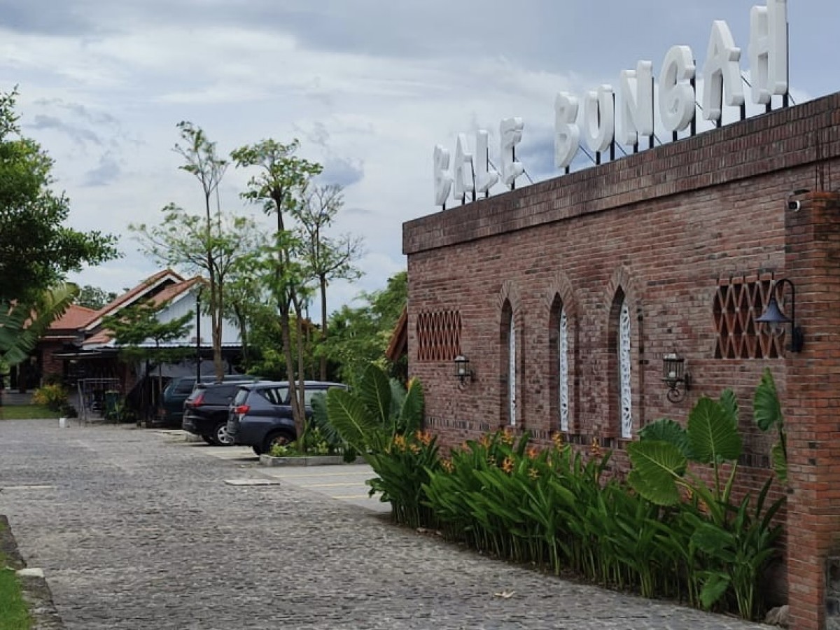 Bale Bungah memadukan konsep Jawa dan alam yang sejuk. (Foto-foto: Yanuar Dedy/jatimnow.com)