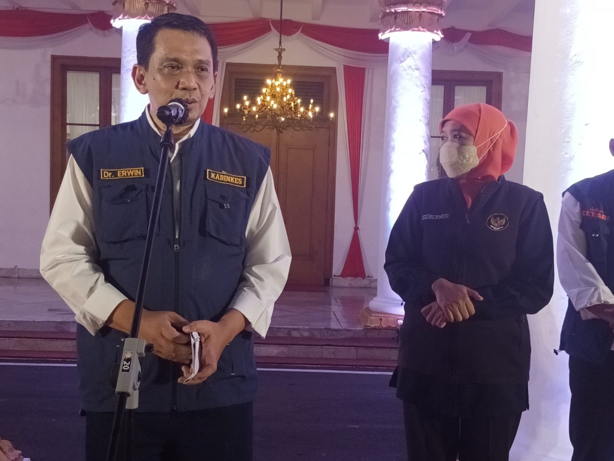 Kepala Dinas Kesehatan Provinsi Jatim, dr. Erwin Astha (Foto: Dok. Dinkes Jatim)