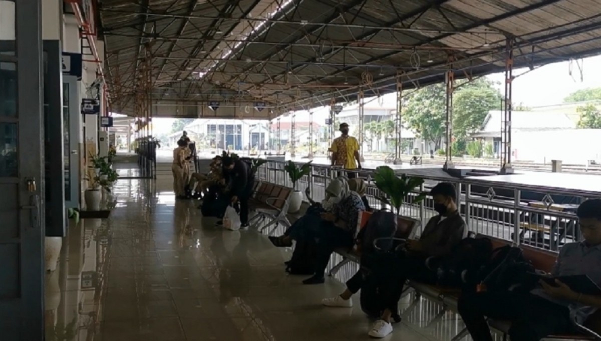 Suasana Stasiun Madiun Besar. (Foto: Daop 7 Madiun for jatimnow.com)