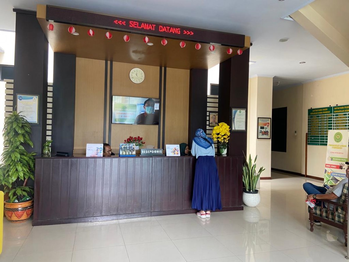 Kantor Pengadilan Agama (PA) Kabupaten Ponorogo (Foto: Ahmad Fauzani/jatimnow.com)