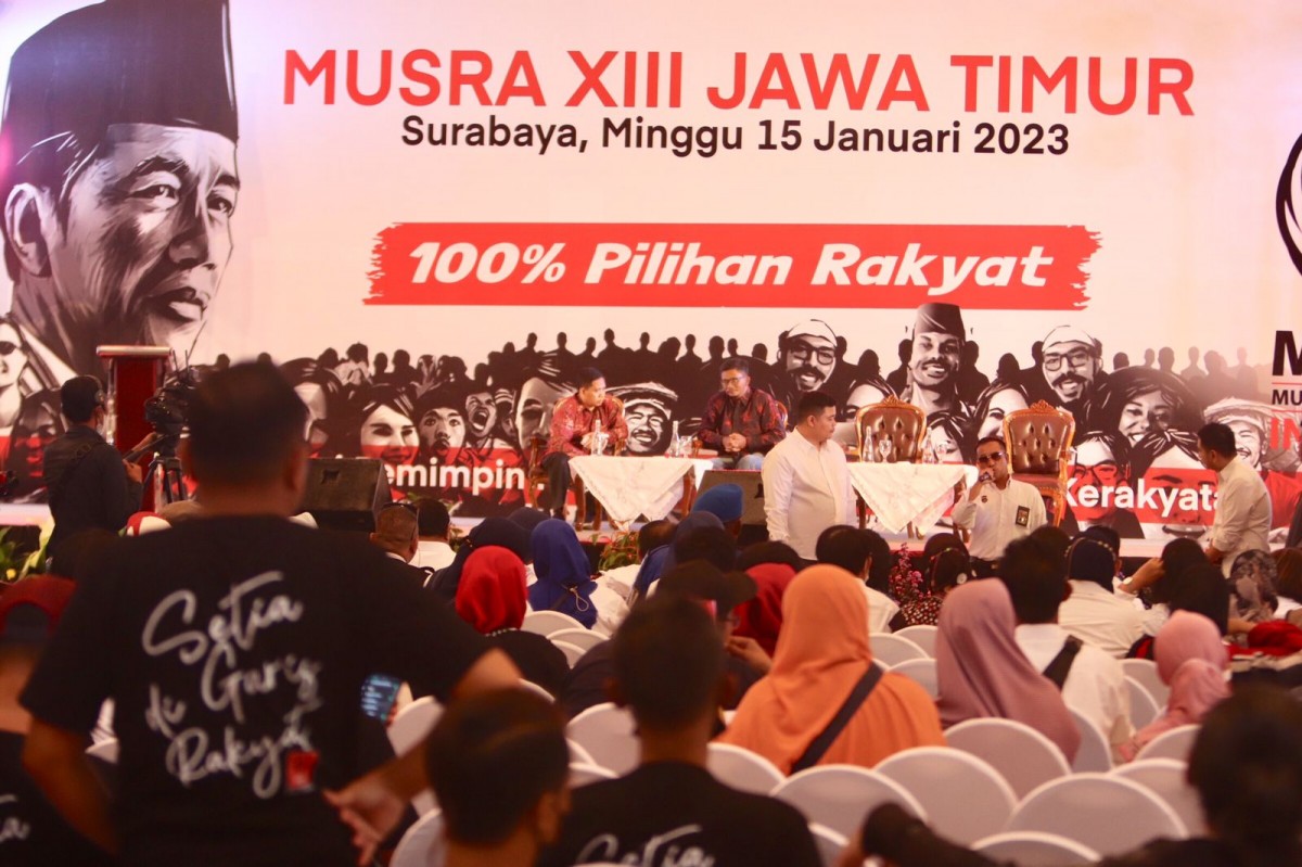 Musyawarah Rakyat (Musra) XIII Jawa Timur di Grand City, Surabaya (Foto-foto: Fahrizal Tito/jatimnow.com)