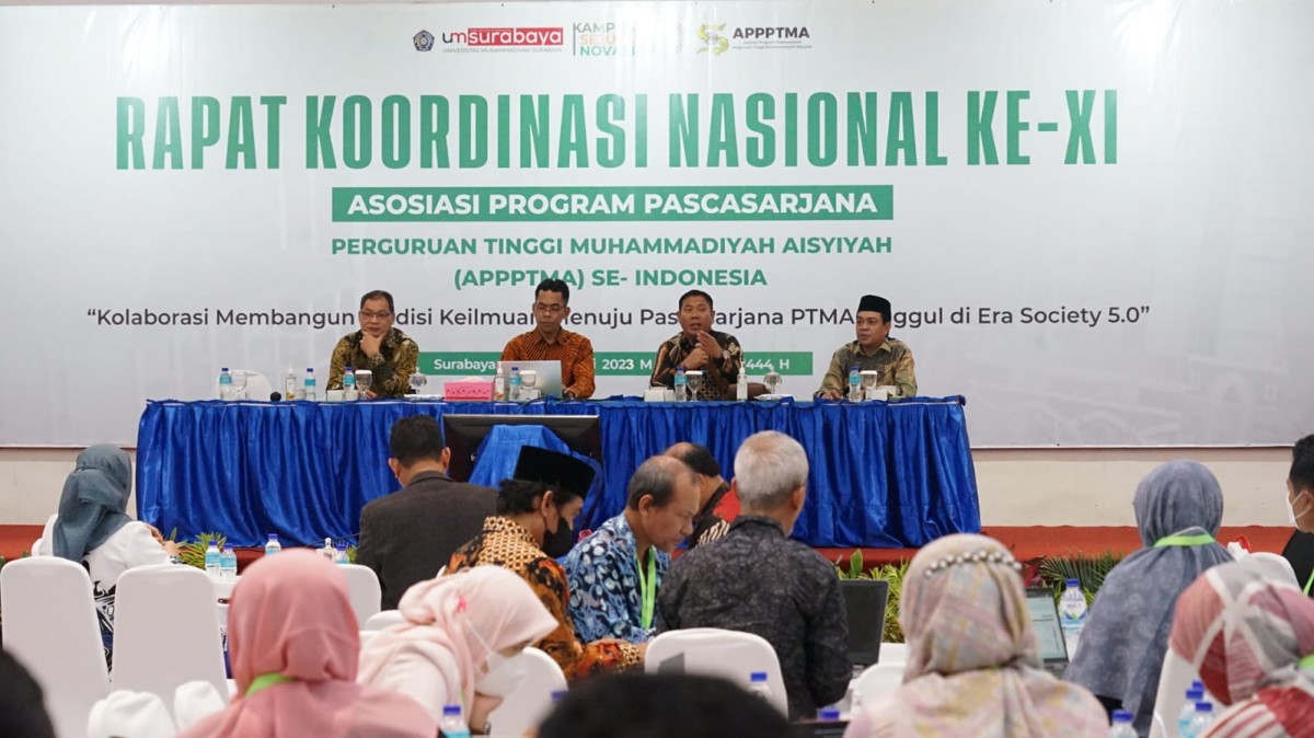 UM Surabaya Tuan Rumah Rakornas APPPTMA Se-Indonesia, Ini Targetnya