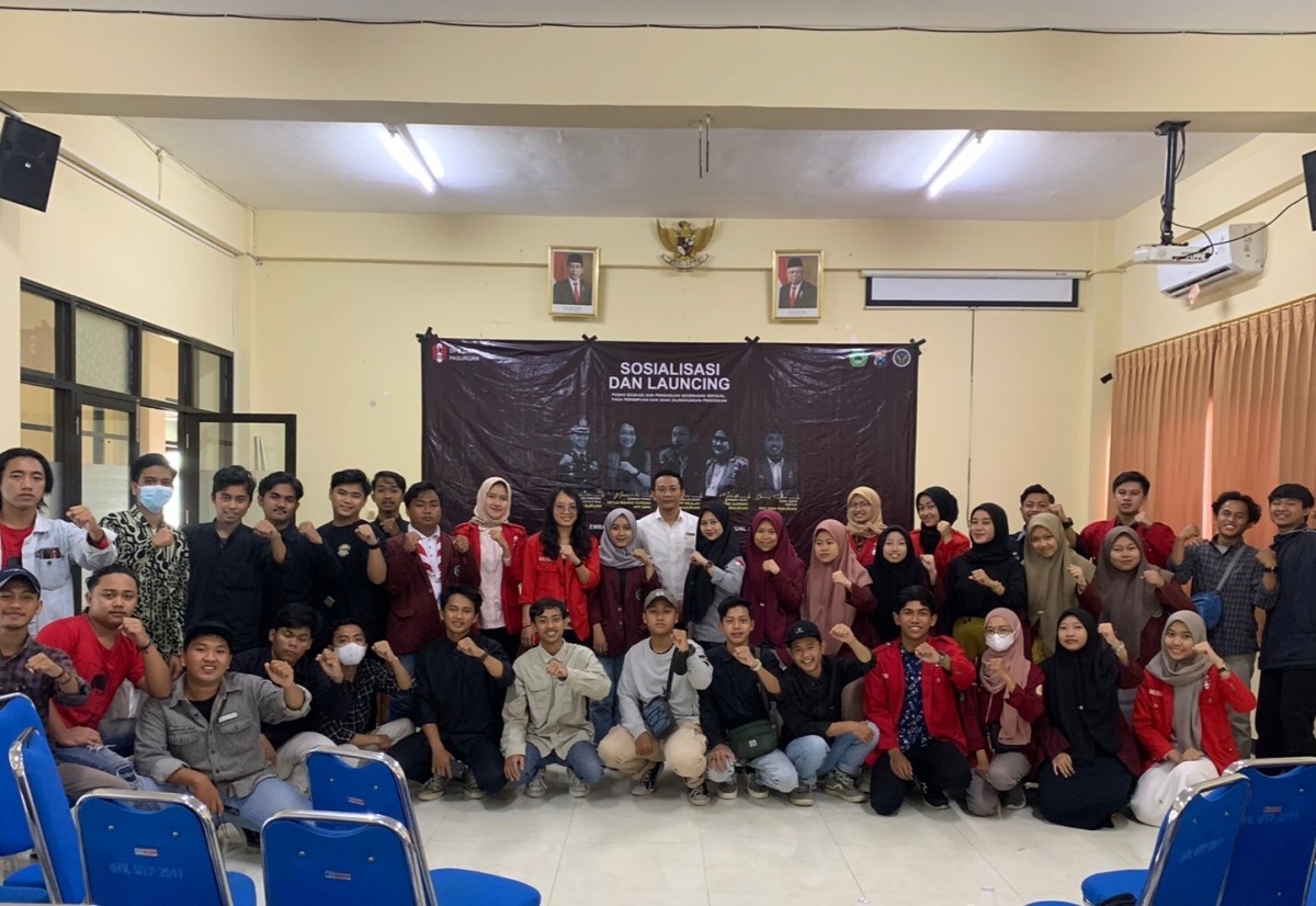 Launching Posko Pengaduan Kekerasa Seksual di Pasuruan. (Foto: Dopir Solikan for jatimnow.com)