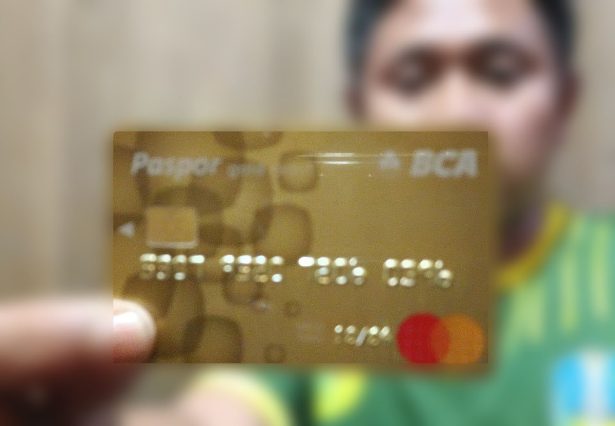 Ilustrasi kartu ATM BCA/jatimnow.com
