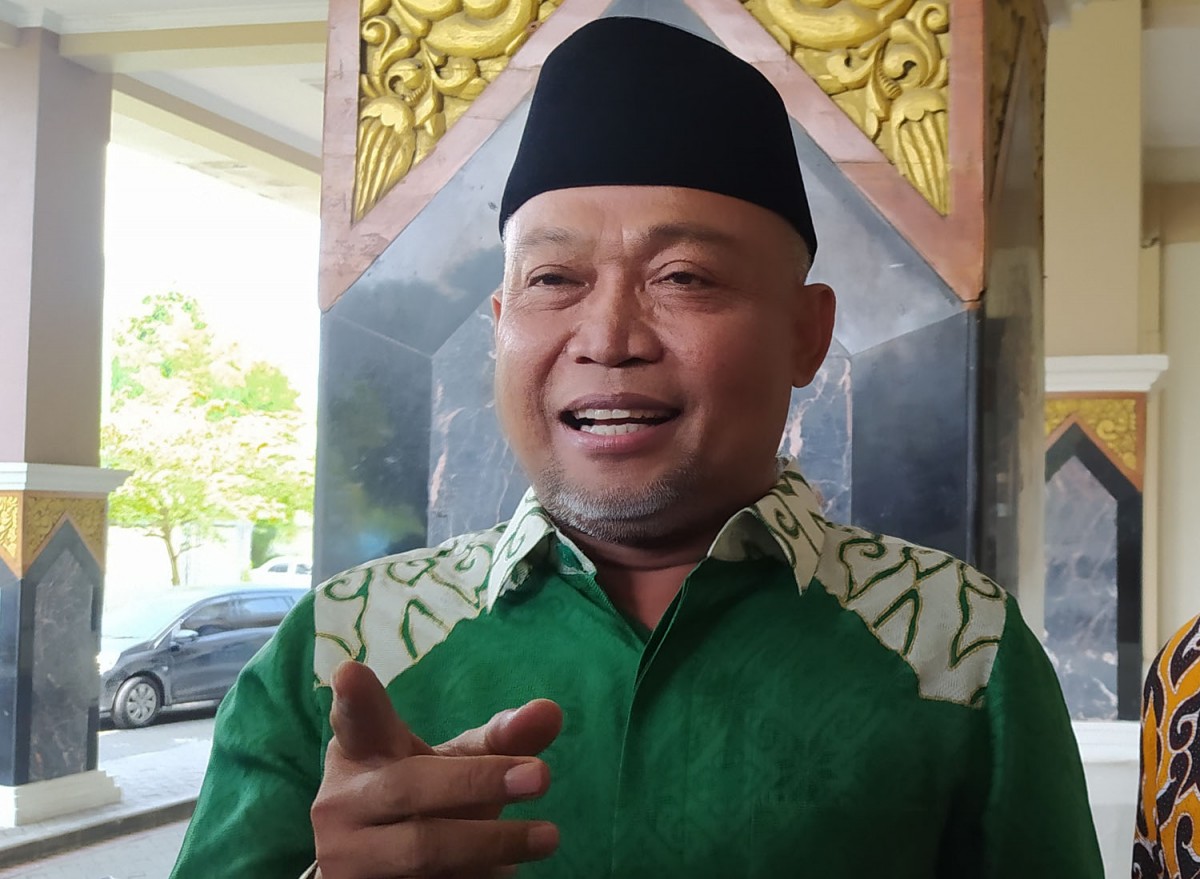 Ketua DPC PKB Bangkalan, Syafiuddin (Foto: Fathor Rahman/jatimnow.com)