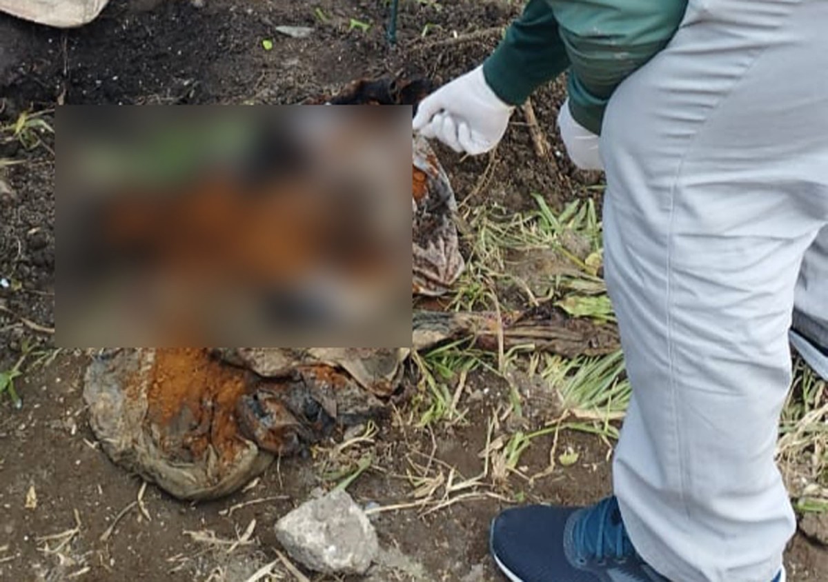 Orok Terbungkus Kafan Ditemukan Terkubur dalam Lapangan di Surabaya