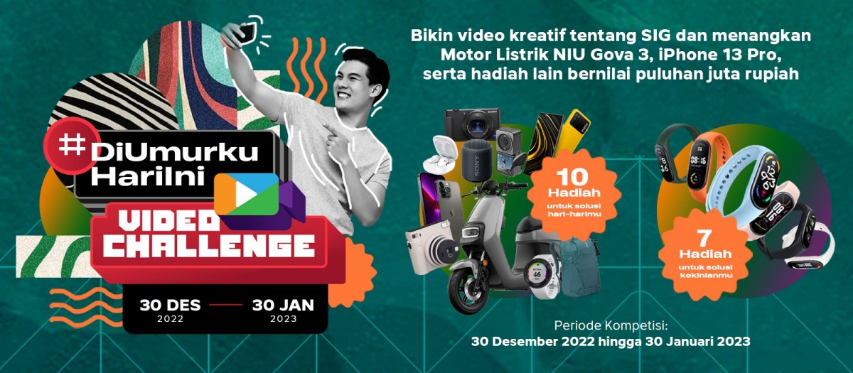 SIG Ajak Buat Video Kreatif Berhadiah Ratusan Juta Rupiah