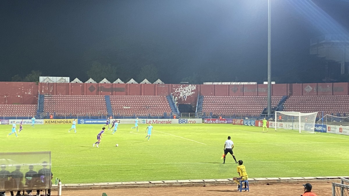 Pertandingan Persik Kediri Vs Madura United di Stadion Brawijaya. (Foto : Yanuar Dedy/jatimnow.com)