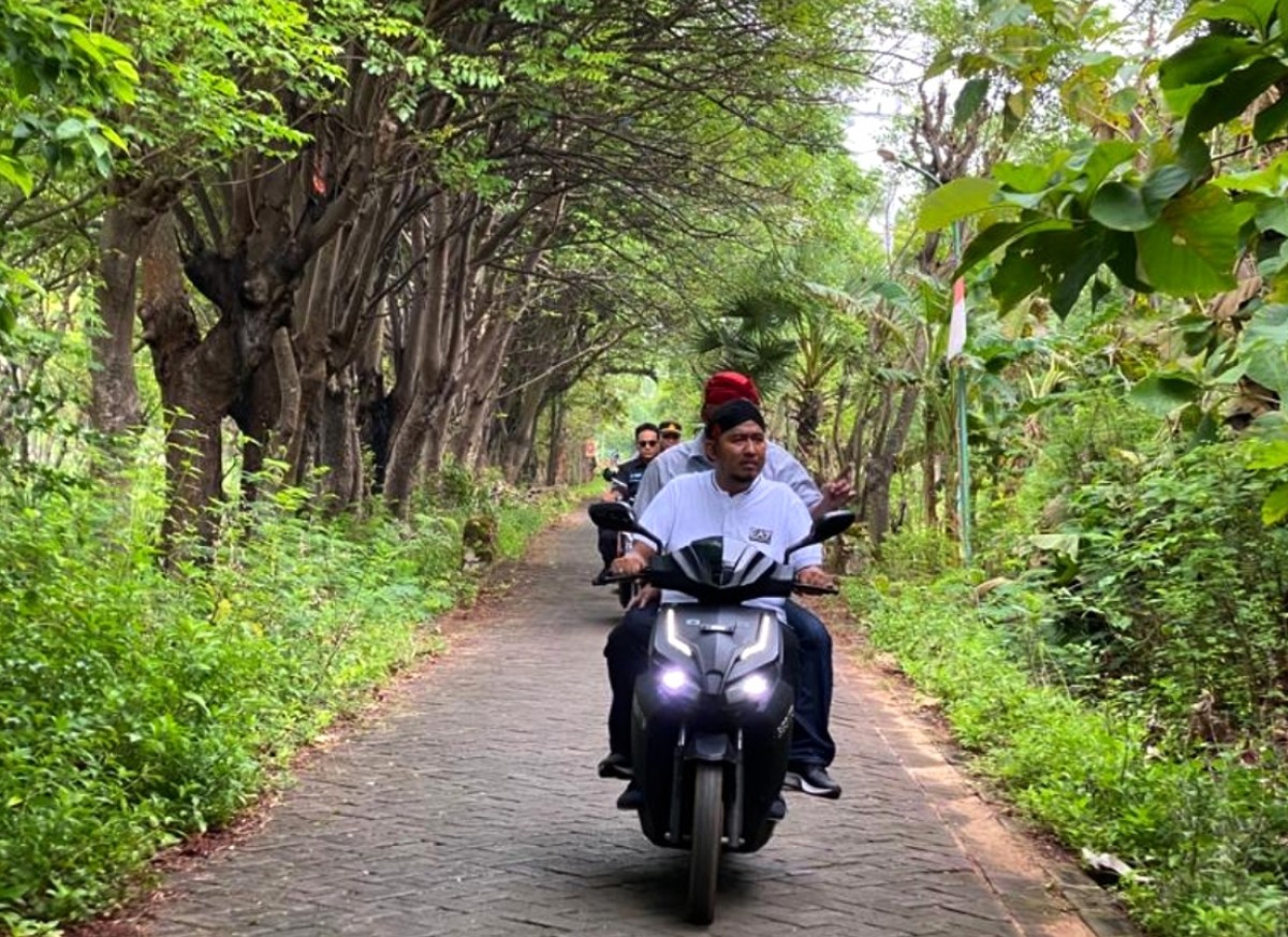 Eksotis Pulau Gili Iyang diharapkan bisa menarik wisatawan domestik maupun mancanegara. (foto: Pemkab Sumenep for jatimnow.com)