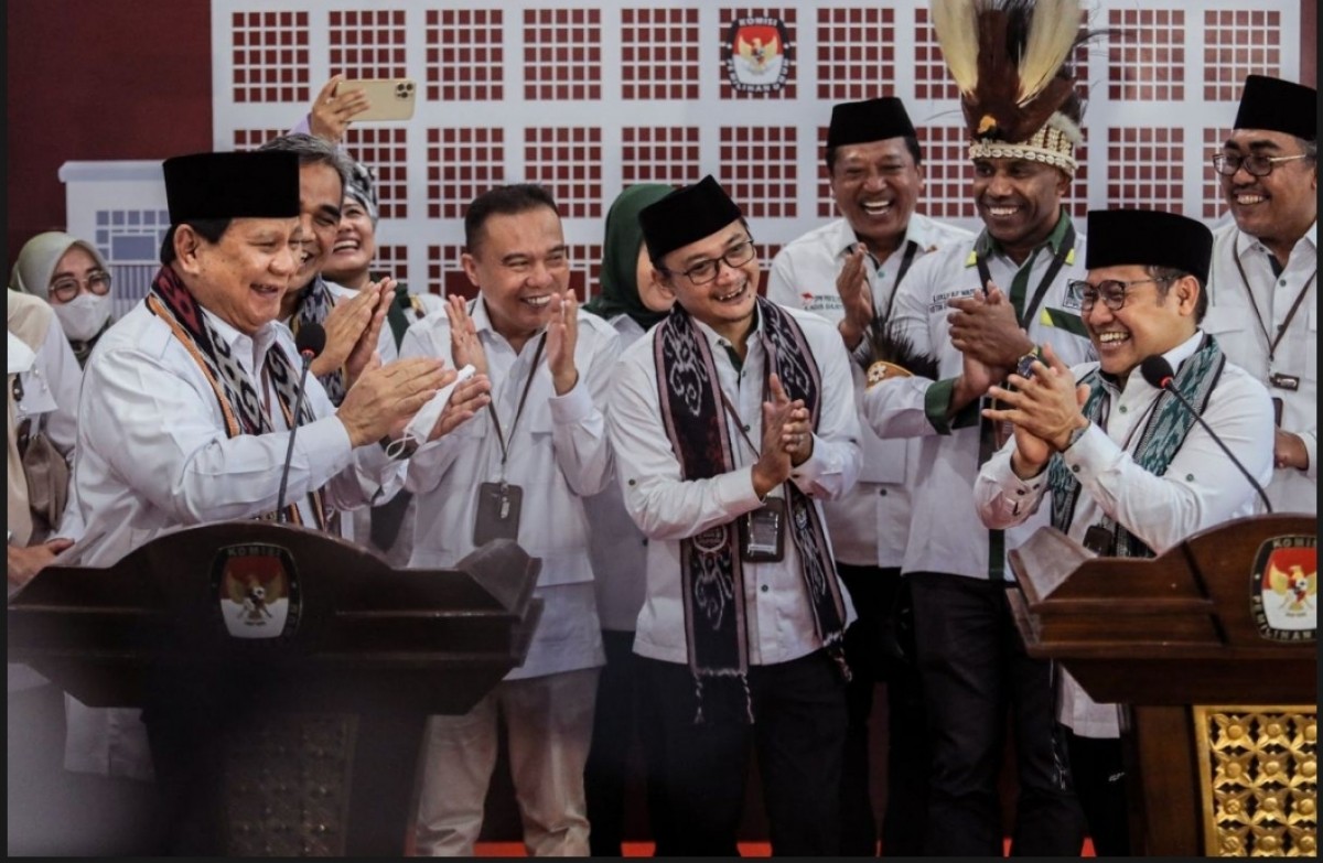 Pertemuan Prabowo dengan Muhaimin Iskandar (Foto: dok jatimnow.com)