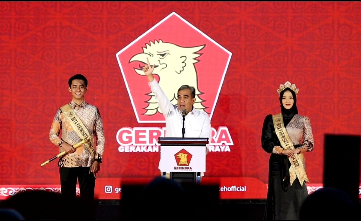 Ketua Fraksi Gerindra DPR RI Ahmad Muzani. (Foto: dok. jatimnow.com)
