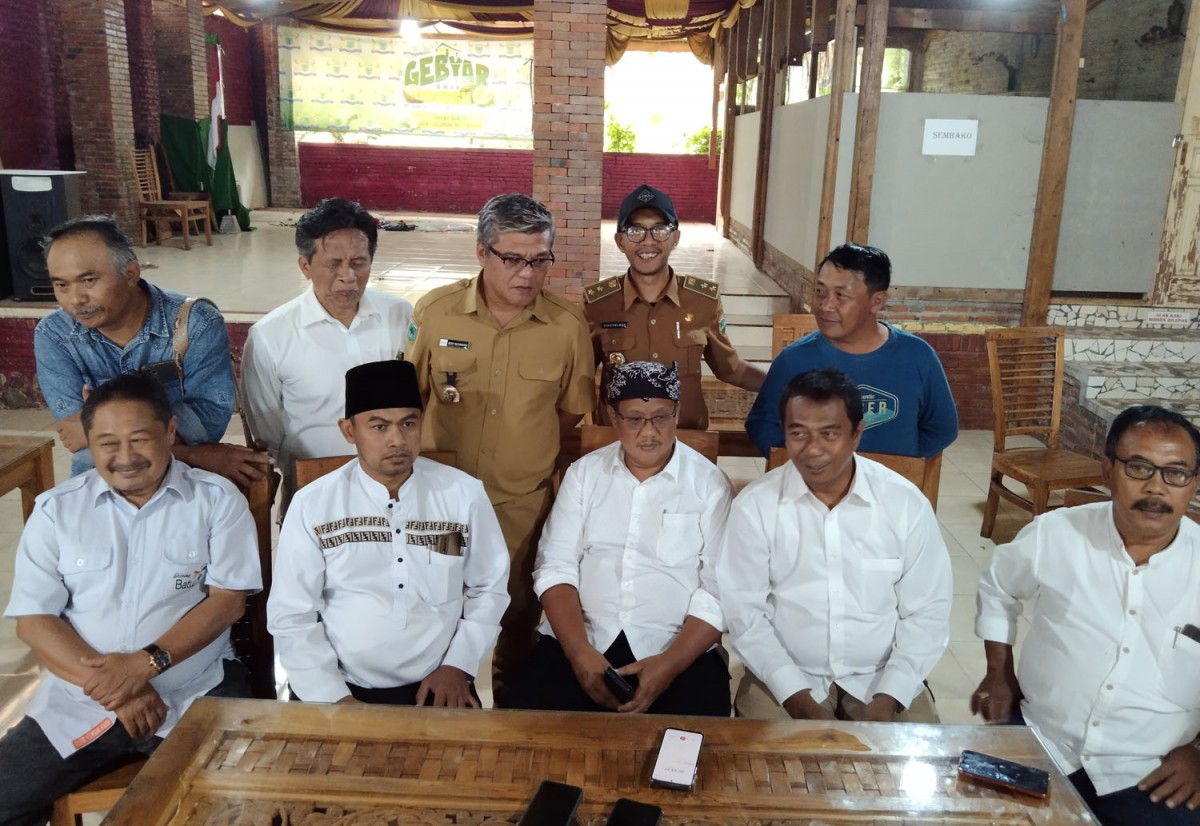 Perwakilan APEL bicara soal calon walikota Batu saat Pilkada 2024 (Foto: Galih Rakasiwi/jatimnow.com)